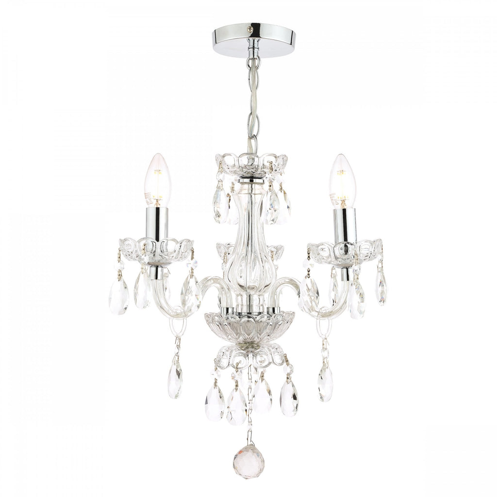 Harriet 3 Light Crystal Ceiling Chandelier LA3691062-Q