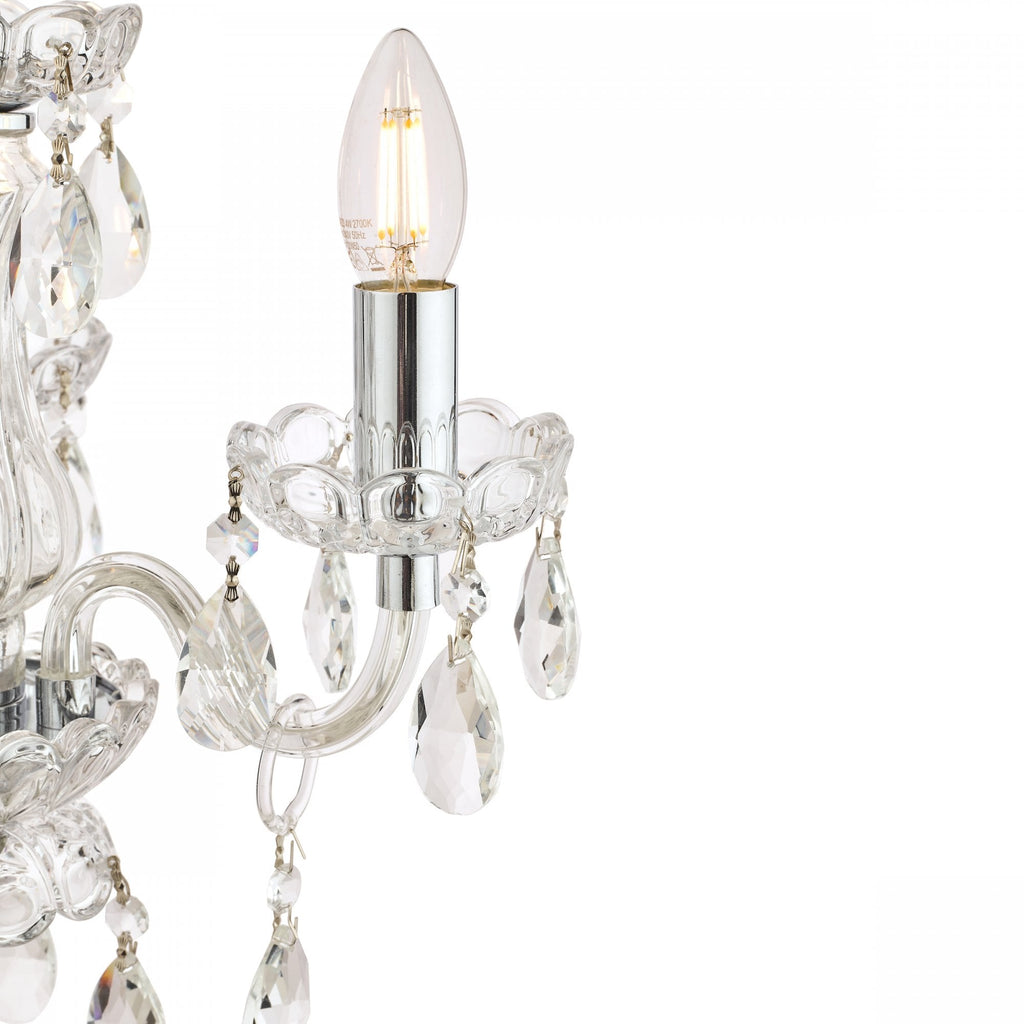 Harriet 3 Light Crystal Ceiling Chandelier LA3691062-Q