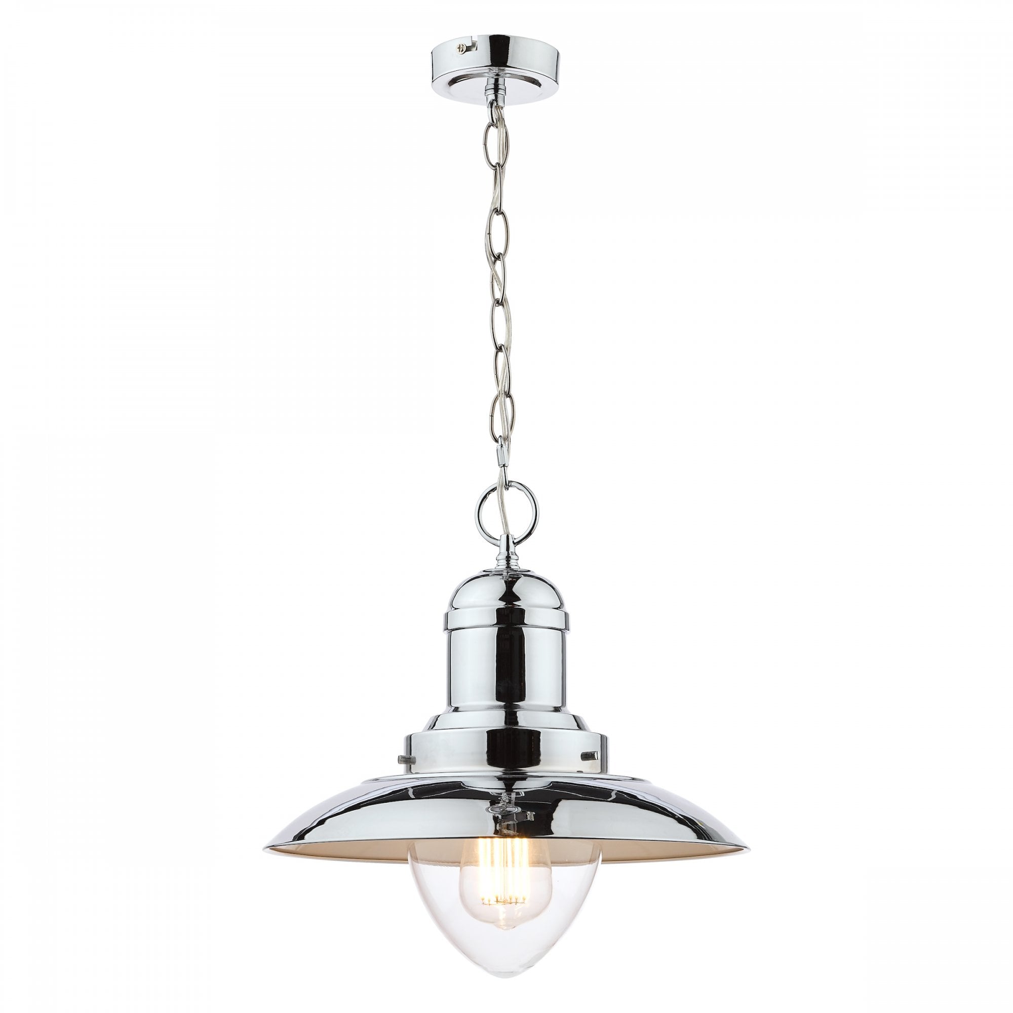 Corbridge Fisherman Ceiling Light In Polished Chrome LA3727704-Q