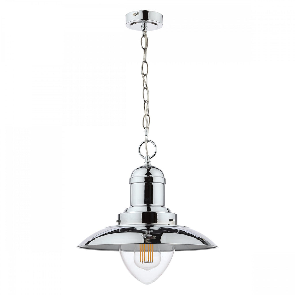 Corbridge Fisherman Ceiling Light In Polished Chrome LA3727704-Q