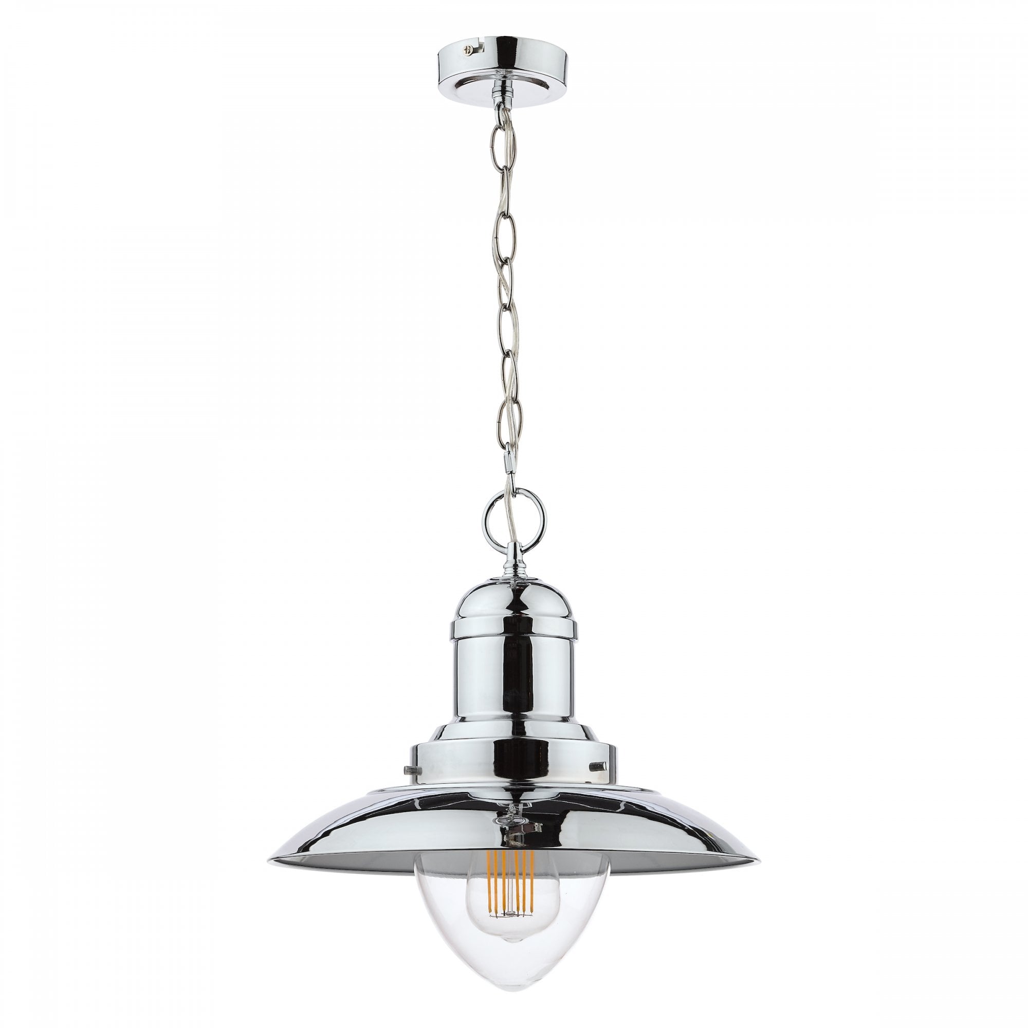 Corbridge Fisherman Ceiling Light In Polished Chrome LA3727704-Q