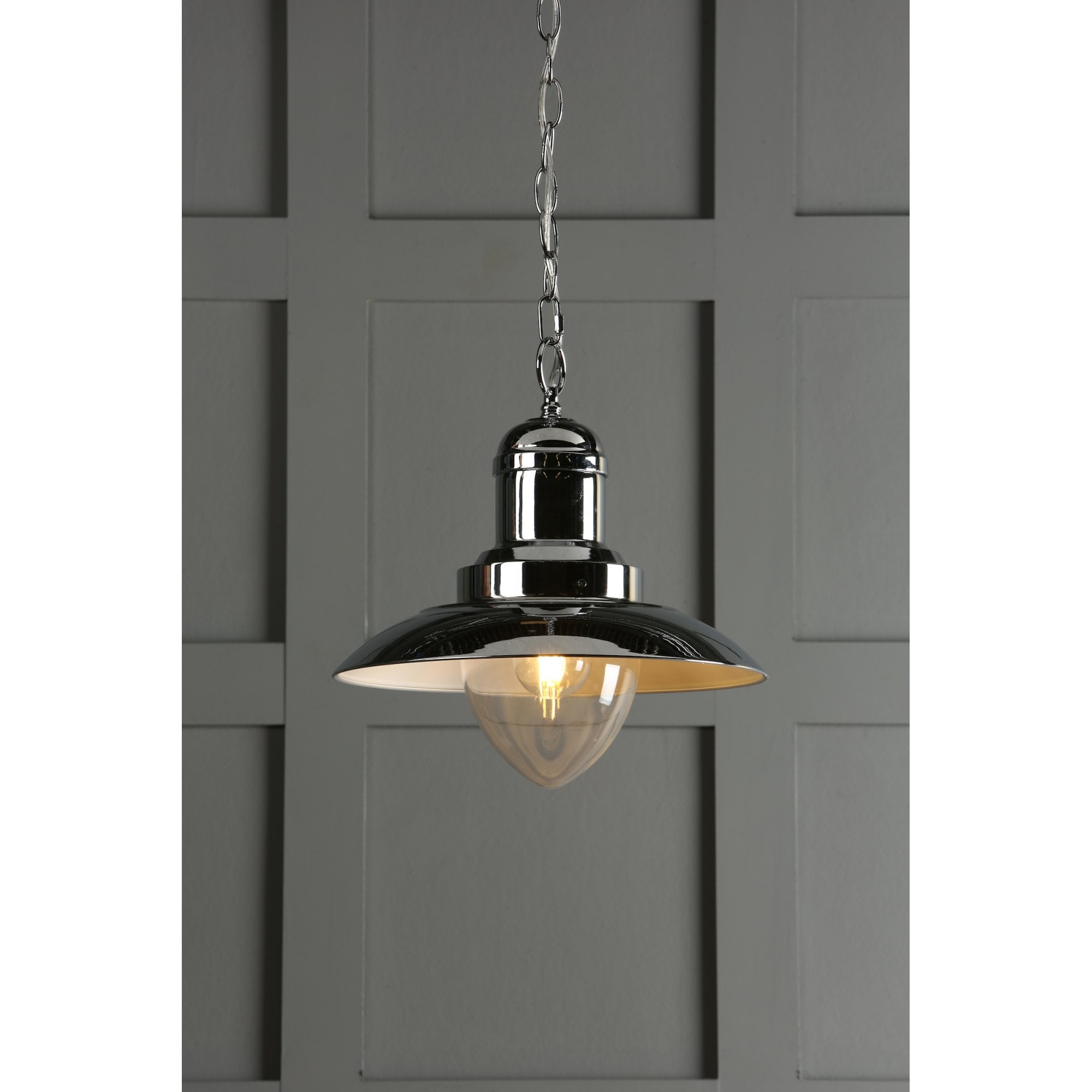 Corbridge Fisherman Ceiling Light In Polished Chrome LA3727704-Q