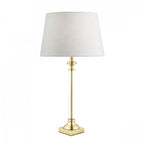Winston Glass Candlestick Table Lamp Base In Antique Brass LA3495491-Q