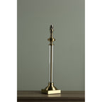Winston Glass Candlestick Table Lamp Base In Antique Brass LA3495491-Q