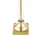 Winston Glass Candlestick Table Lamp Base In Antique Brass LA3495491-Q