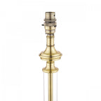 Winston Glass Candlestick Table Lamp Base In Antique Brass LA3495491-Q