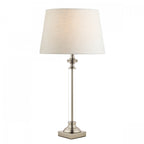 Winston Antique Chrome & Glass Candlestick Table Lamp Base LA3552771-Q