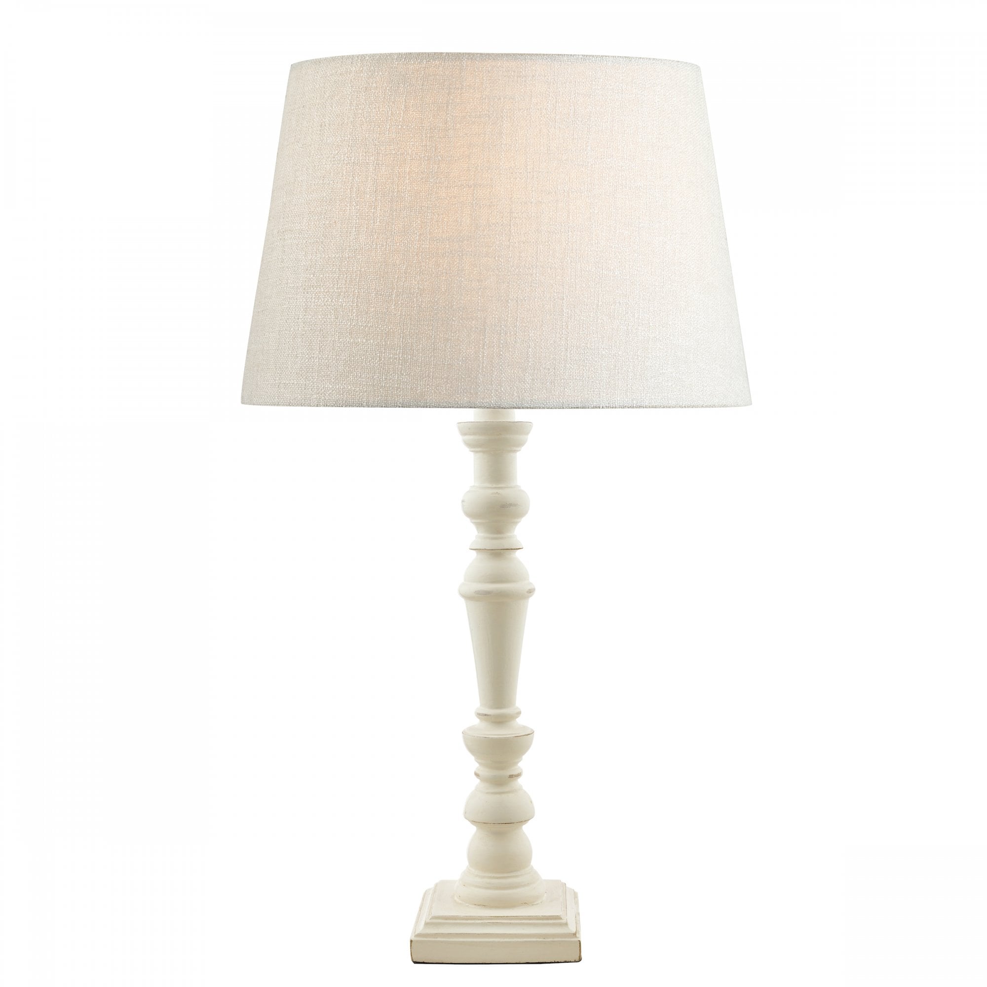Tate Wooden Candlestick Table Lamp Base LA3437211-Q