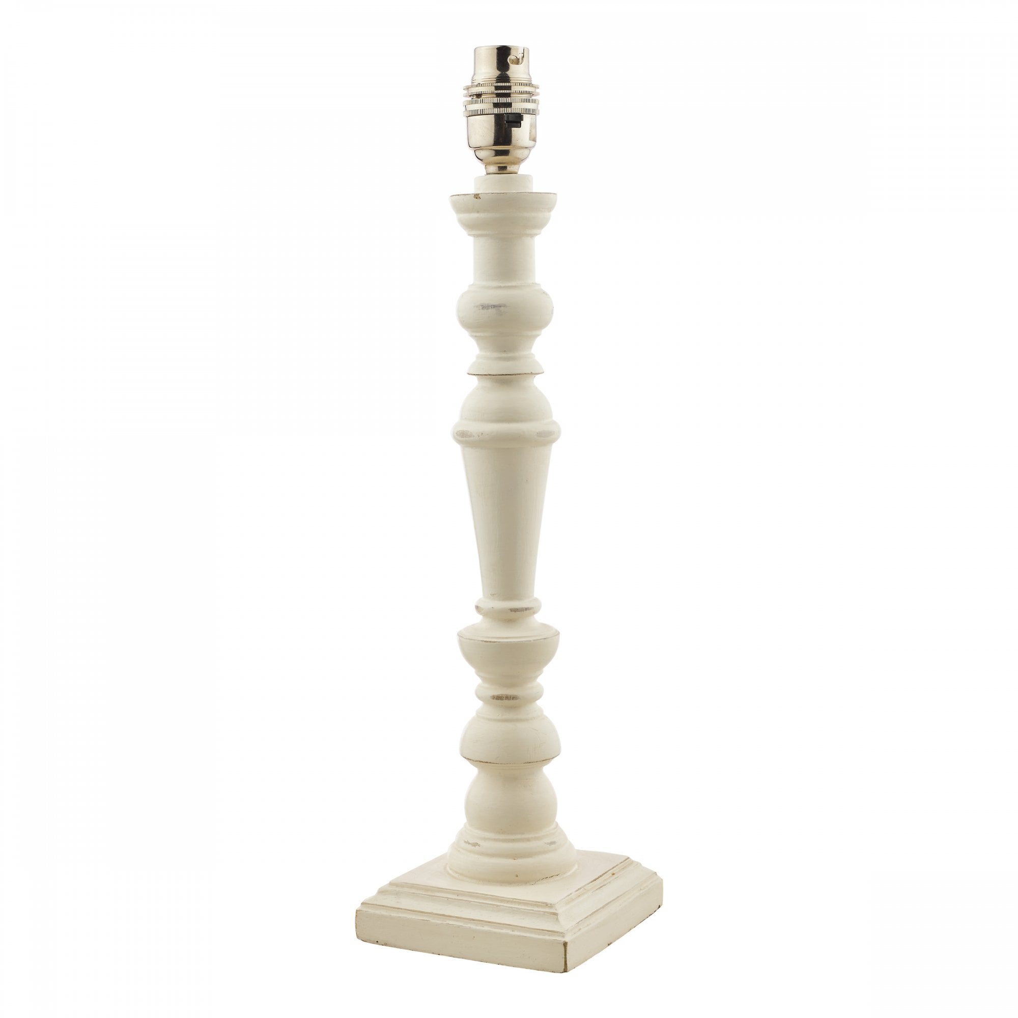 Tate Wooden Candlestick Table Lamp Base LA3437211-Q
