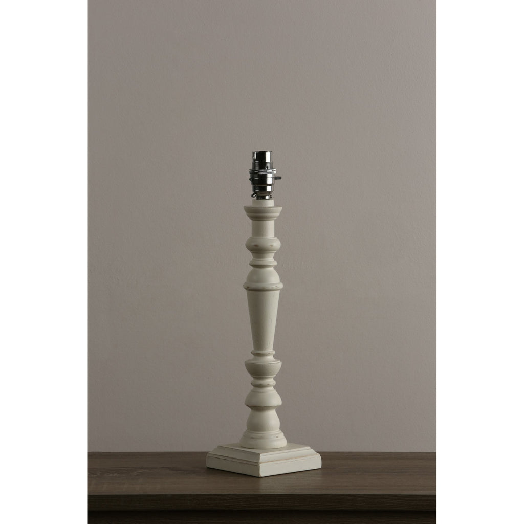 Tate Wooden Candlestick Table Lamp Base LA3437211-Q
