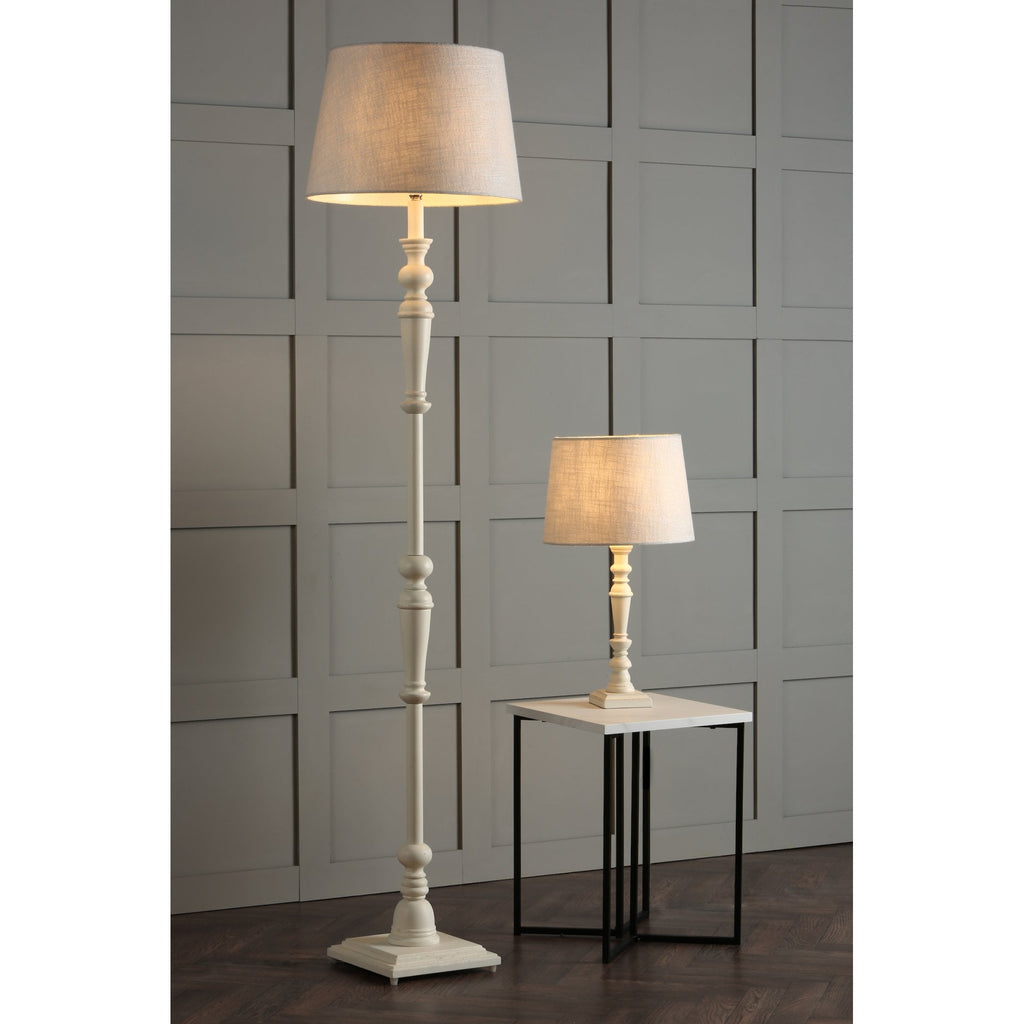 Tate Wooden Candlestick Table Lamp Base LA3437211-Q