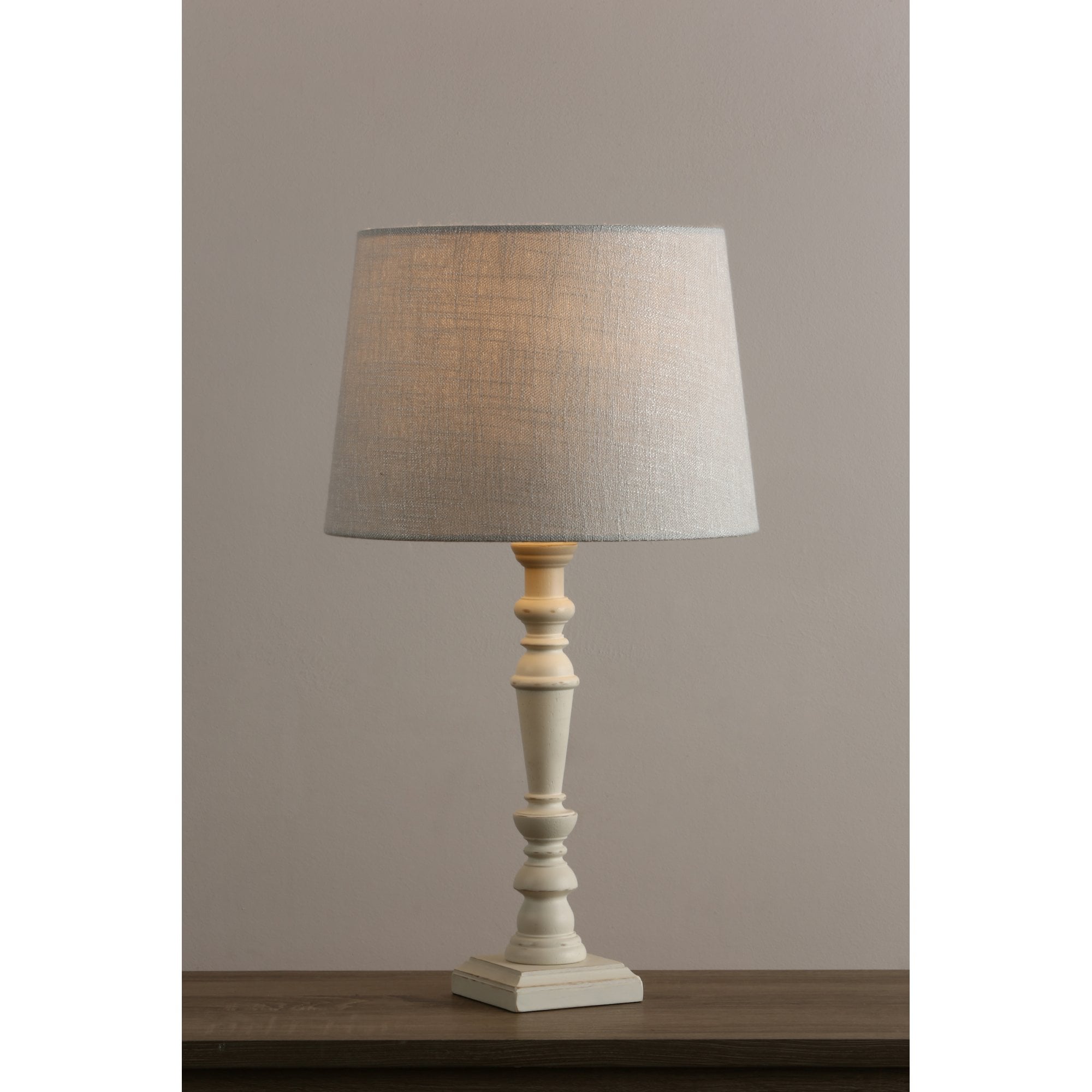 Tate Wooden Candlestick Table Lamp Base LA3437211-Q
