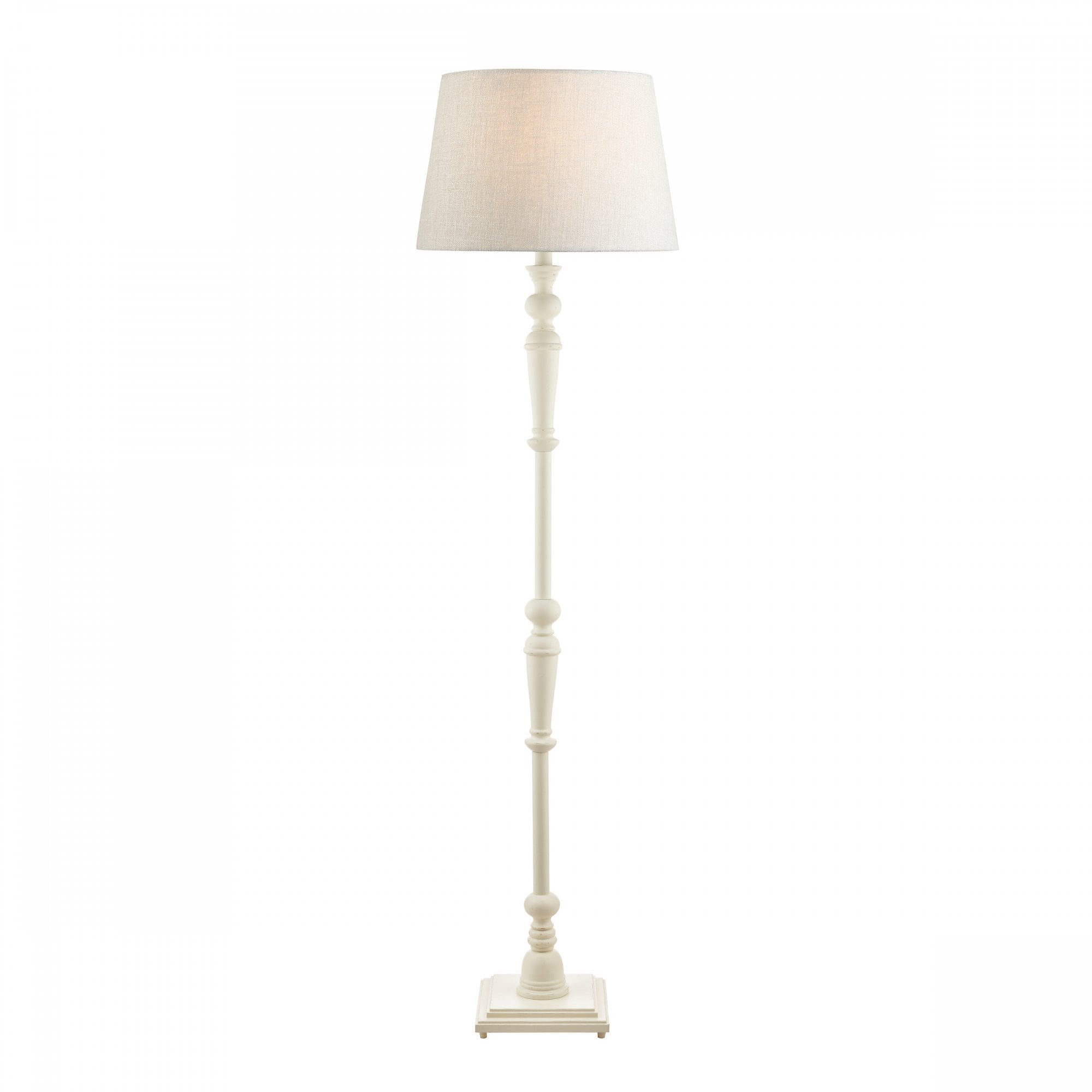 Tate Wooden Candlestick Floor Lamp Base LA3552739-Q