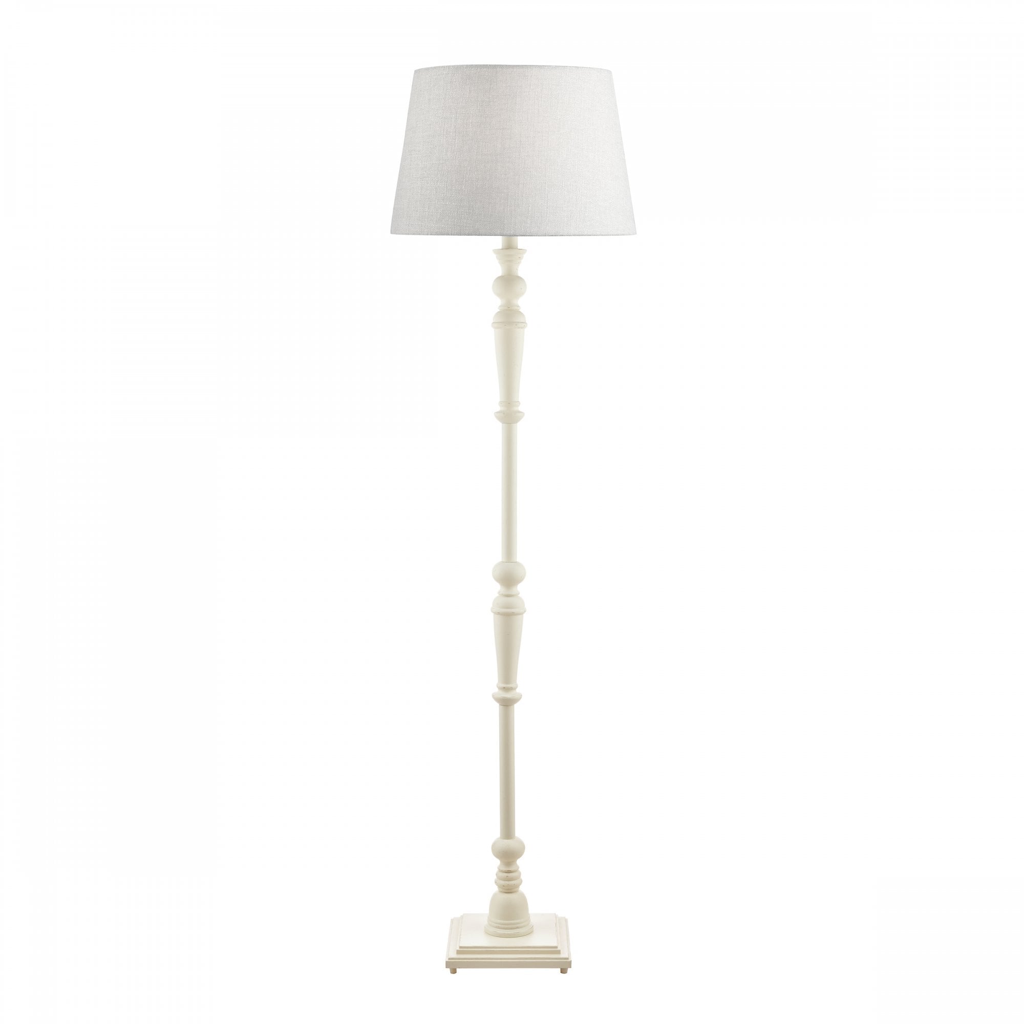 Tate Wooden Candlestick Floor Lamp Base LA3552739-Q