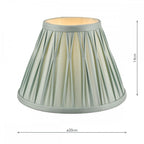 Fenn 8" Duck Egg Silk Empire Shade LA3619642-Q