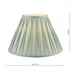 Fenn Silk Shade Duck Egg 10'' LA3407896-Q