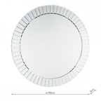 Capri Large Contemporary Round Mirror LA3488381-Q