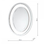 Evie Stylish Large Oval Mirror LA3715727-Q