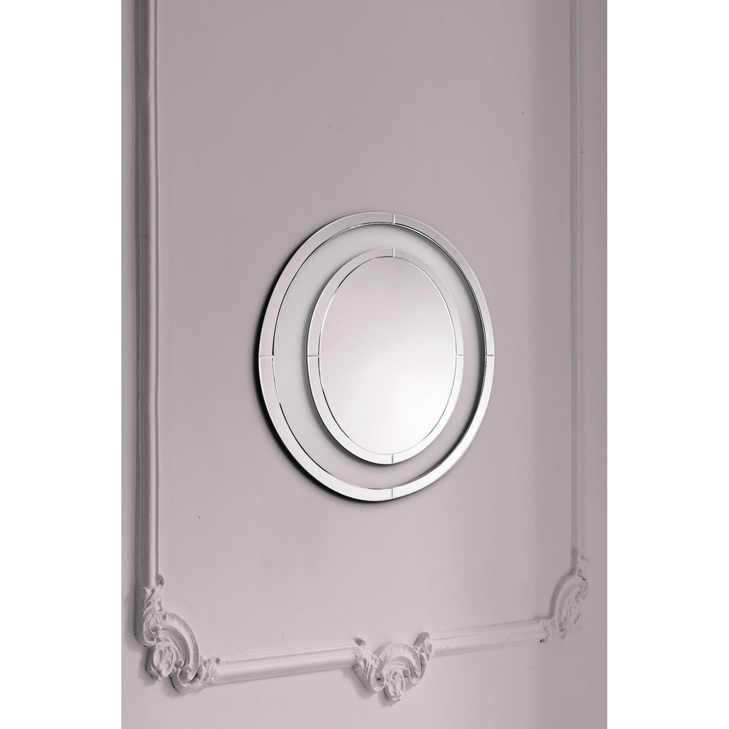 Evie Stylish Small Round Mirror LA3691921-Q