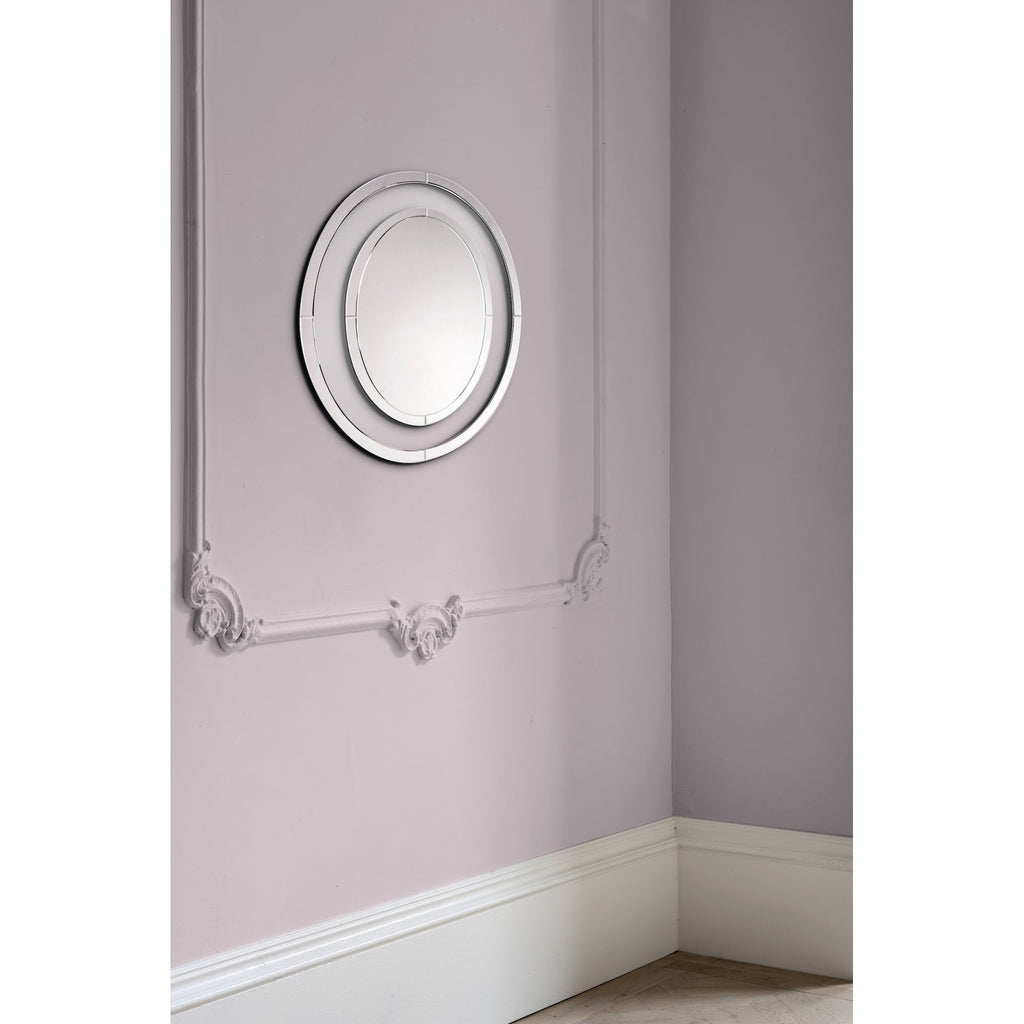 Evie Stylish Small Round Mirror LA3691921-Q