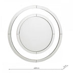 Evie Stylish Small Round Mirror LA3691921-Q
