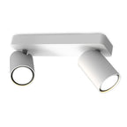 SAL 2 light spotlight bar in white finish