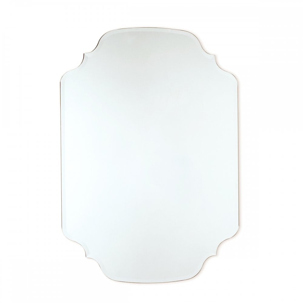 Rochelle Ornate Rectangular Mirror With Shaped Corners LA3561559-Q