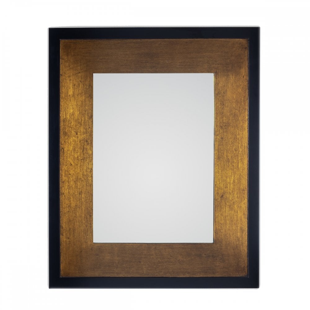 Cara Rectangular Mirror With Mottled Bronze Finish LA3715723-Q