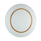 Maya Round Mirror With Mottled Bronze Band Finish LA3637755-Q