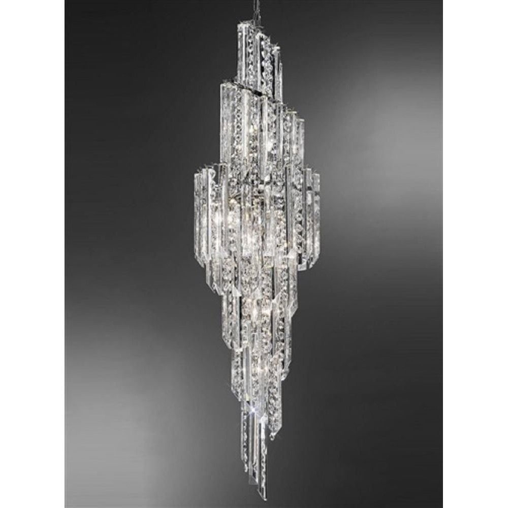F2264/11 11 Light Crystal Chandelier