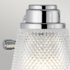 Hudson 4 Light Bathroom Wall Light In Polished Chrome Finish QN-HUDSON4-BATH