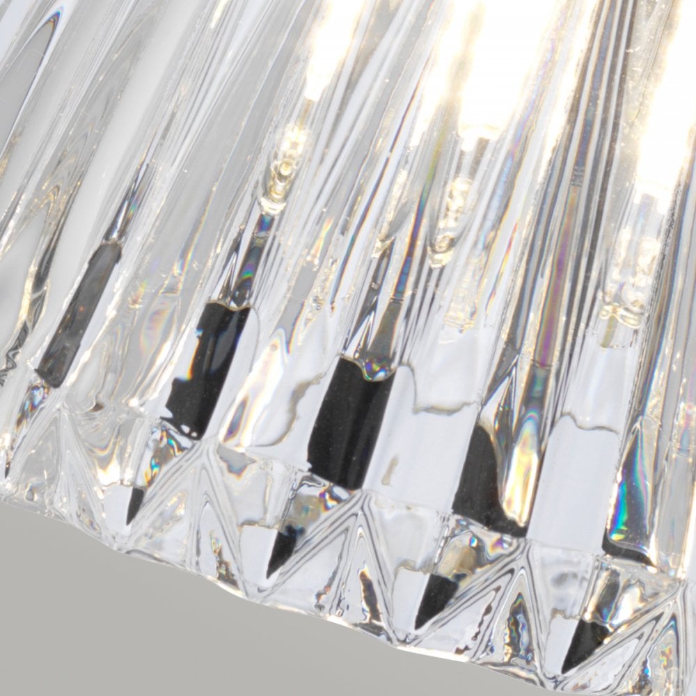 Keynes 1 Light Bathroom Wall Light In Polished Chrome Finish QN-KEYNES1-BATH