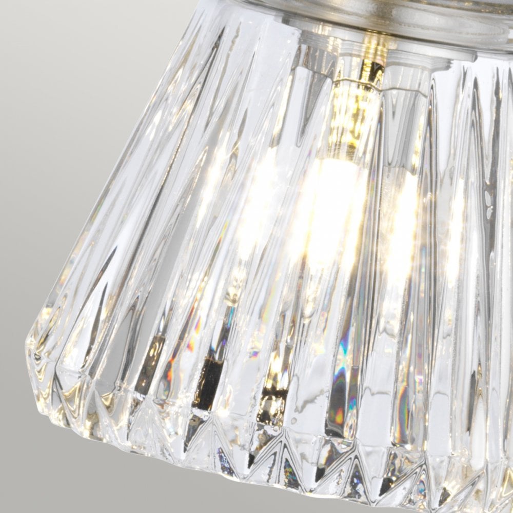 Keynes 3 Light Bathroom Wall Light In Polished Chrome Finish QN-KEYNES3-BATH