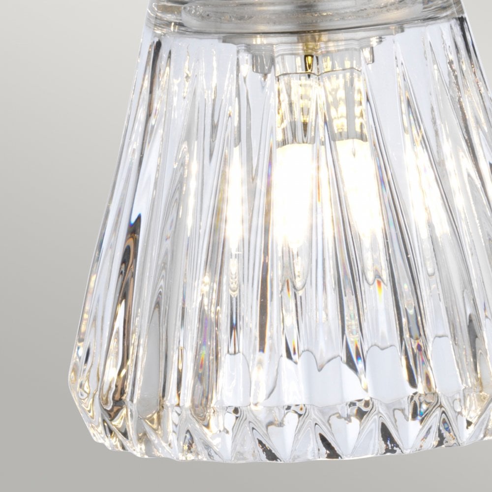 Keynes 4 Light Bathroom Wall Light In Polished Chrome Finish QN-KEYNES4-BATH