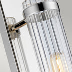 Wellington 1 Light Bathroom Wall Light In Polished Chrome Finish QN-WELLINGTON1-PC