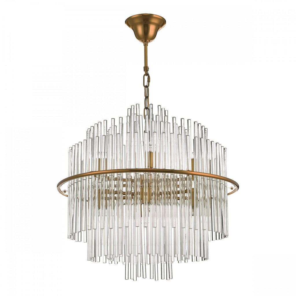 Lukas Stunning 13 Light Ceiling Pendant Light In Gold Finish LUK1735