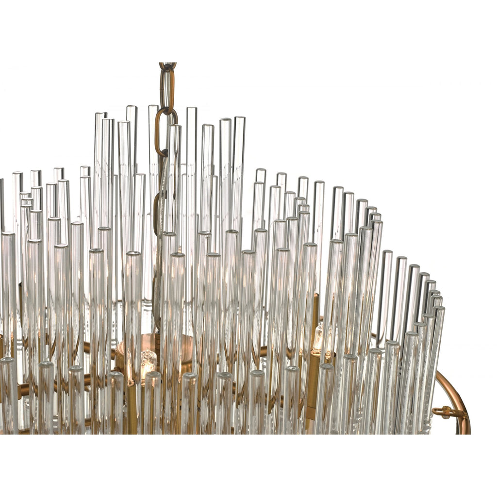 Lukas Stunning 13 Light Ceiling Pendant Light In Gold Finish LUK1735