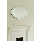Marcella Large Contemporary Oval Mirror LA3520585-Q