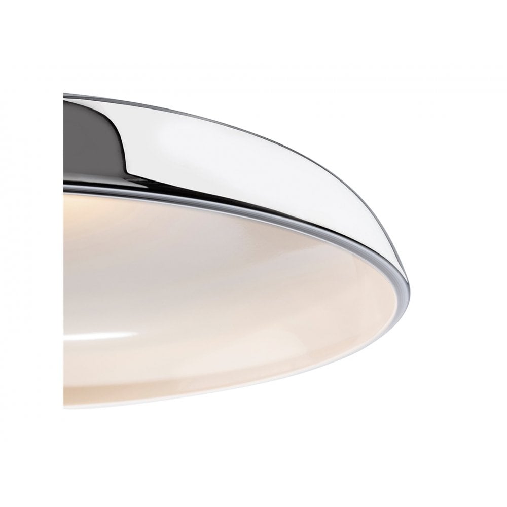 Curtis Single Ceiling Pendant Light In Chrome Finish 4854CH