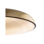 Curtis Single Ceiling Pendant Light In Antique Brass Finish 4854AB