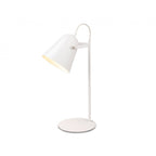 Modern Bella Table Lamp In White Finish 2932WH