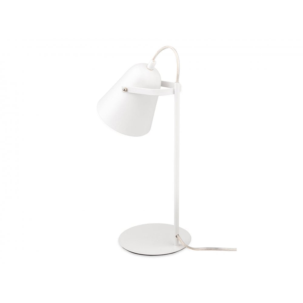 Modern Bella Table Lamp In White Finish 2932WH