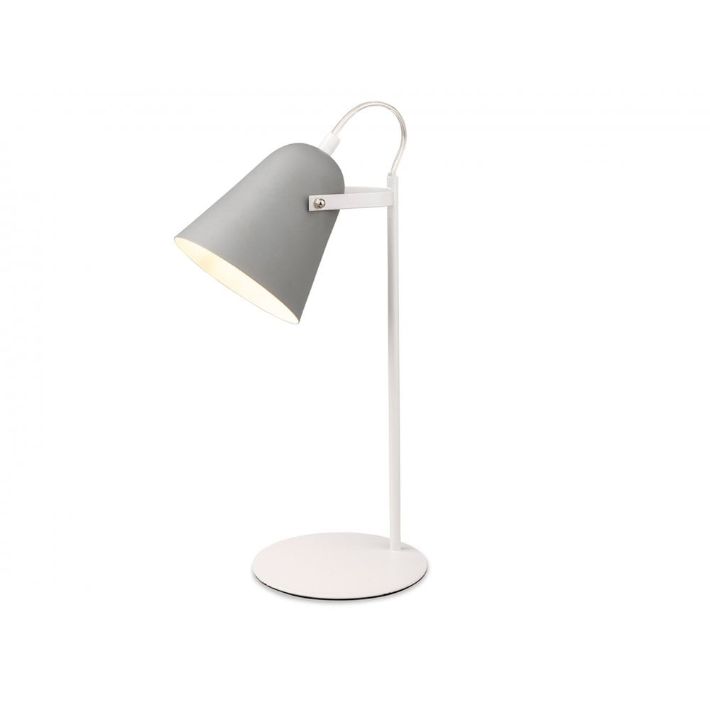 Modern Bella Table Lamp In Grey Finish 2932GR