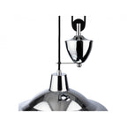Suffolk Classic Rise And Fall Ceiling Pendant Light In Chrome Finish 2928CH
