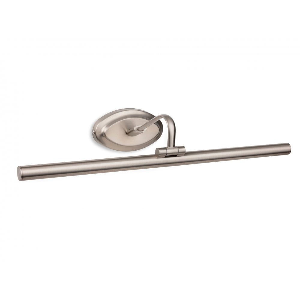 Elegant LED Picture Light In Brushed Steel Finish 560mm 2914BS
