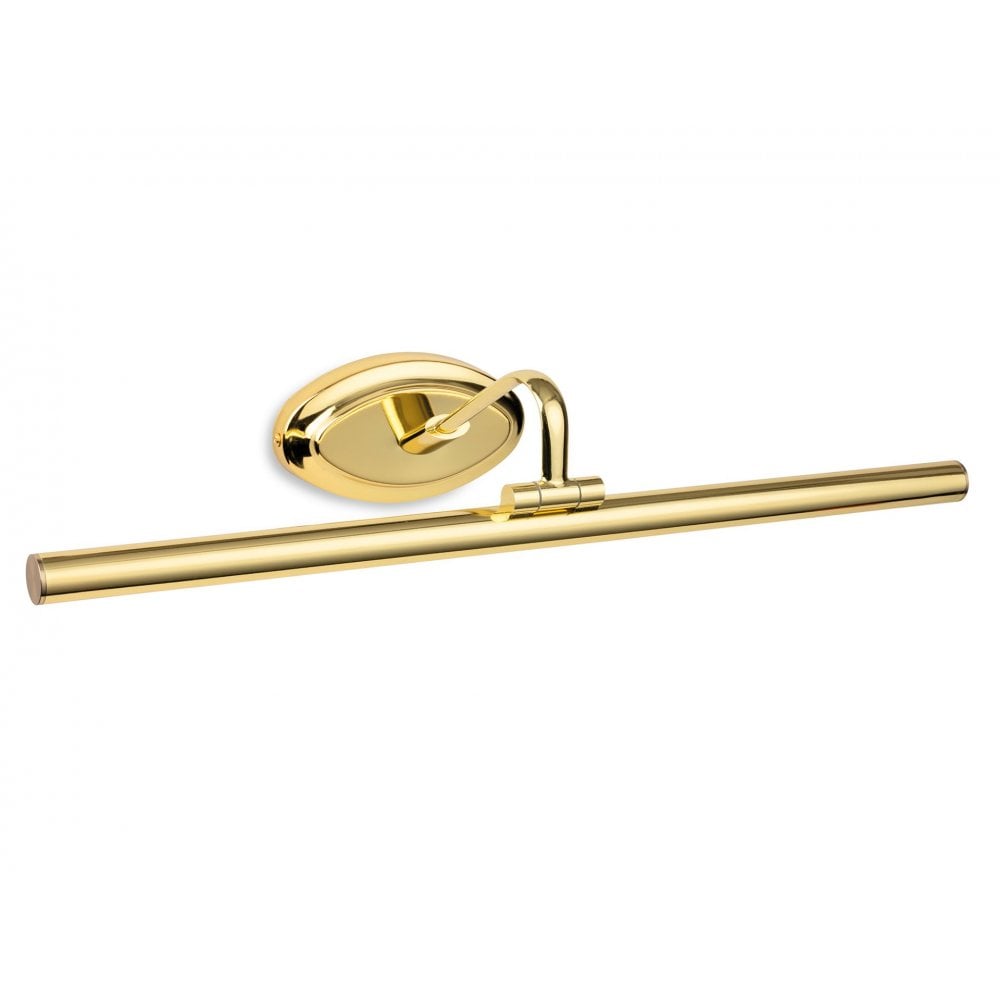 Elegant LED Picture Light In Polished Brass Finish 560mm 2914BR