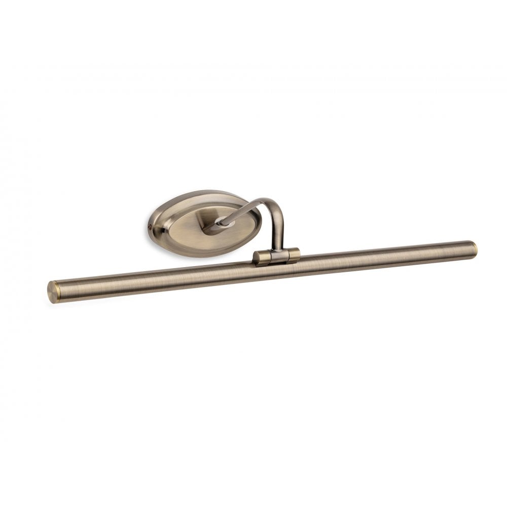 Elegant LED Picture Light In Antique Brass Finish 560mm 2914AB