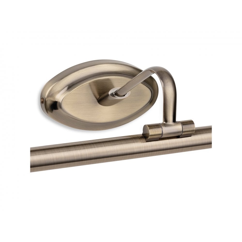 Elegant LED Picture Light In Antique Brass Finish 560mm 2914AB