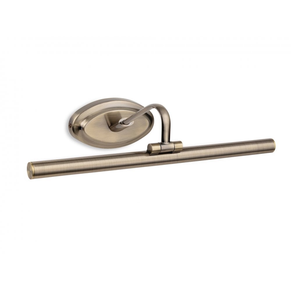 Elegant LED Picture Light In Antique Brass Finish 440mm 2913AB