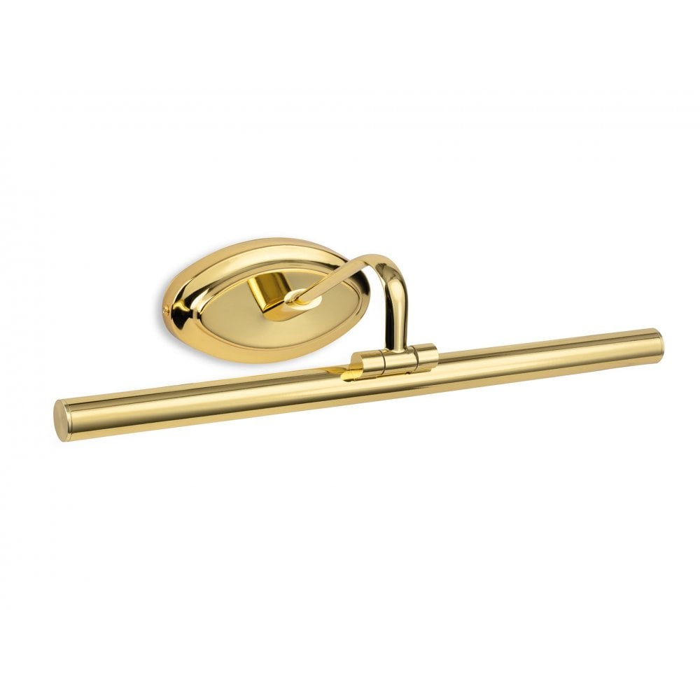 Elegant LED Picture Light In Polished Brass Finish 440mm 2913BR